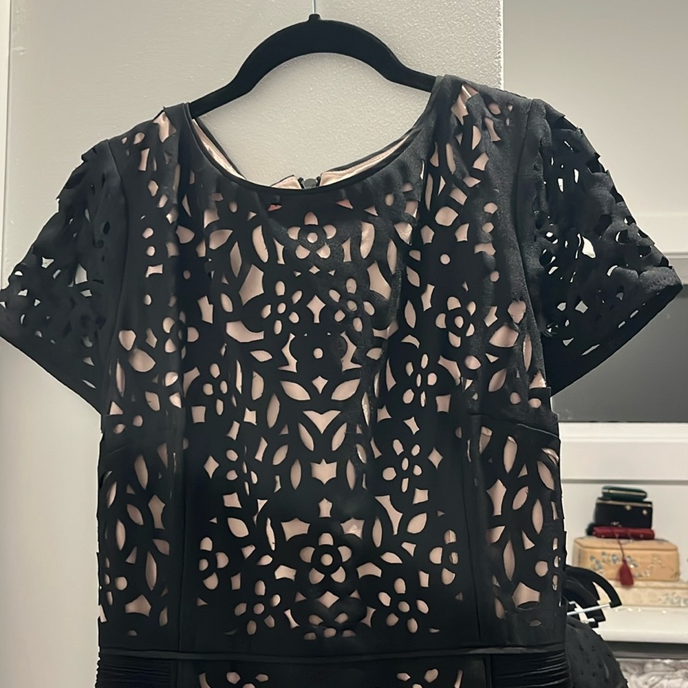 Maeve by Anthro laser cut dress